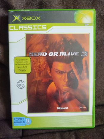 Dead or alive 3 - Microsoft Xbox - complet