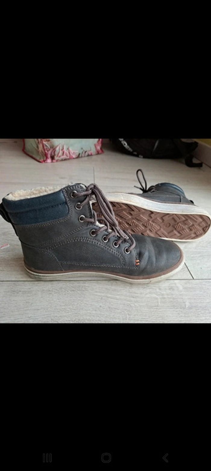Bottines fourrées