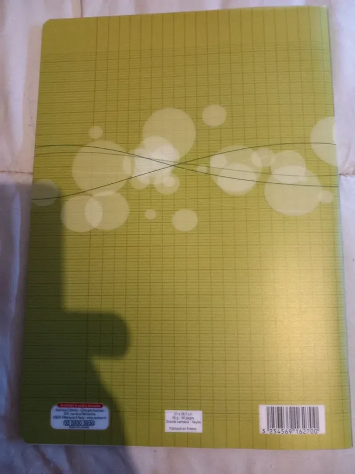 Cahier polypro 21x29,7 - photo numéro 2