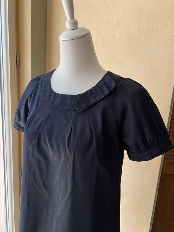 Robe droite marine foncé Camaïeu 38 - photo numéro 3