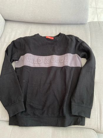 Sweat noir 12 ans