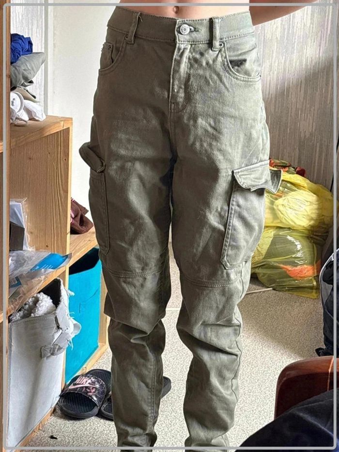 Jeans cargo taille 38 marque Jennyfer - photo numéro 2