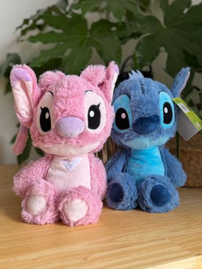 Peluches Angel & Stitch – 30 cm – Disney