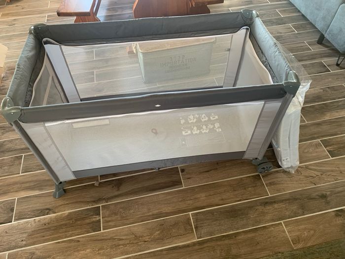 Lot naissance chaise haute, parc+ tour de parc, lit parapluie + matelas et draps housse - photo numéro 8