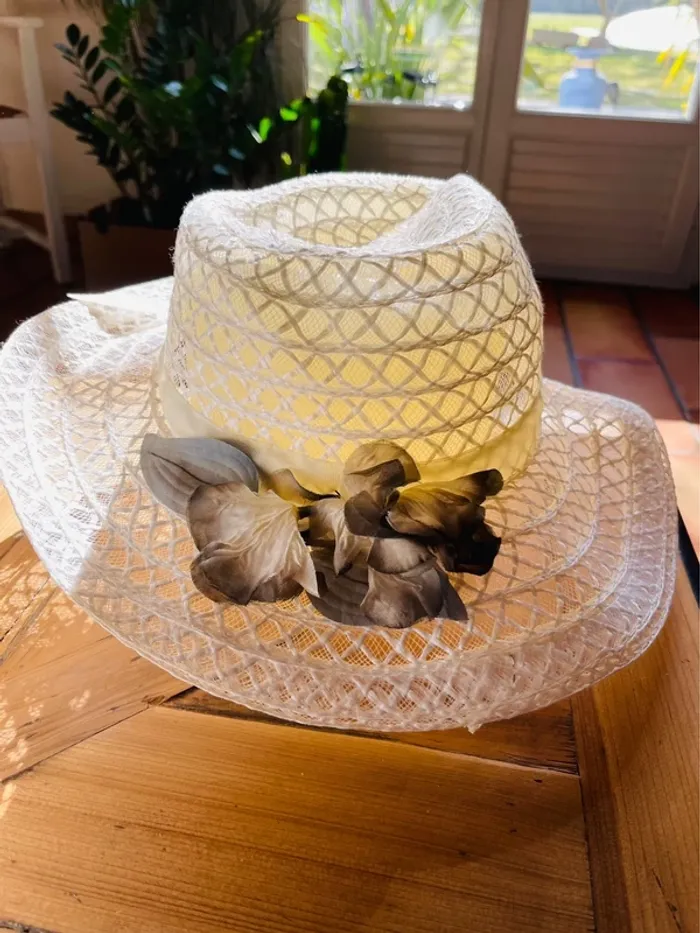 Chapeau d’été beige
