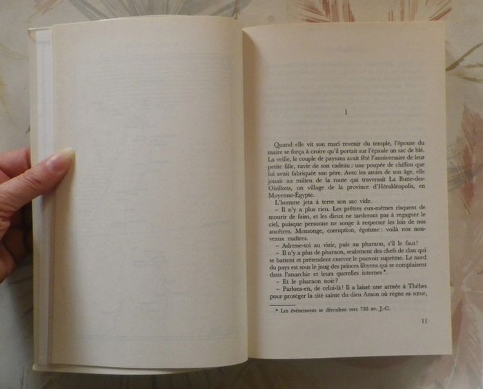 Le Pharaon noir de Christian Jacq Ed. Le Grand Livre du Mois - photo numéro 5