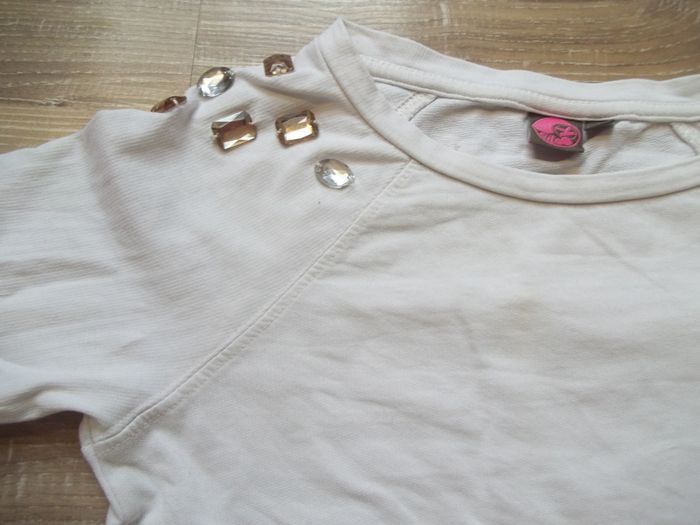 Sweat léger blanc pierreries Bilook 10 ans (Kiabi1) - photo numéro 3