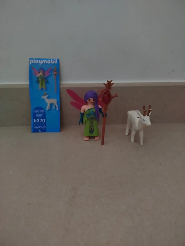 Fée avec son renne Playmobil - photo numéro 3