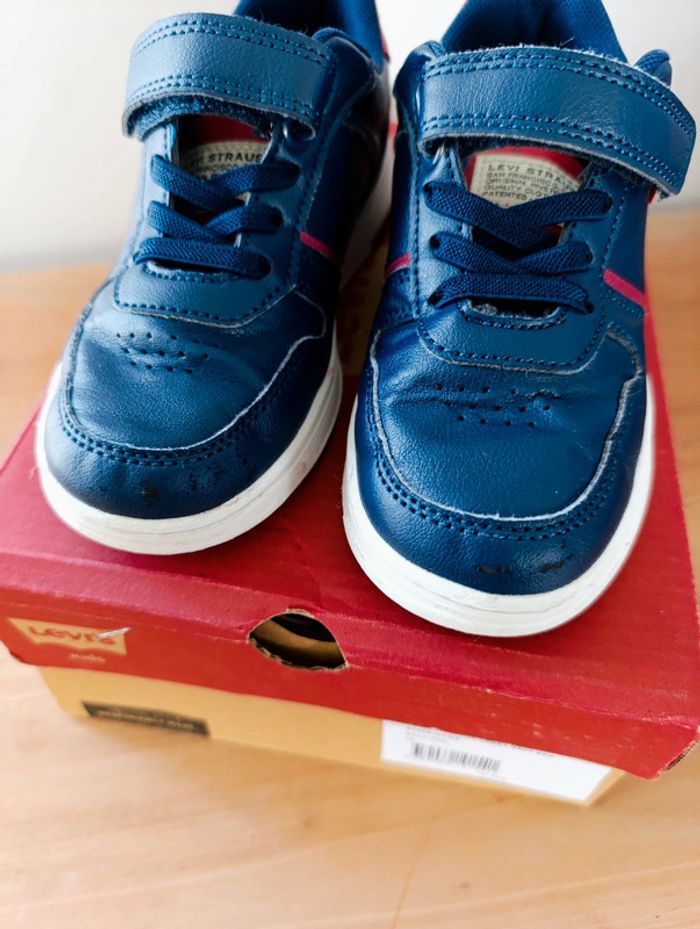 Basket sneakers Levis bleu/rouge t.29 🐎 - photo numéro 5