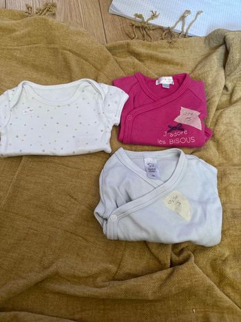 Lot de 3 body