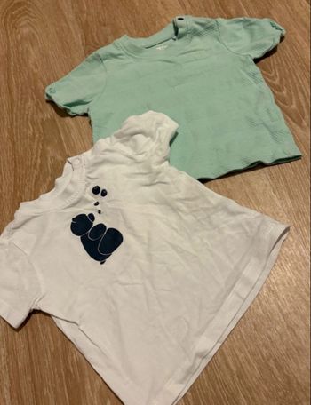 Lot de 2 t-shirt 