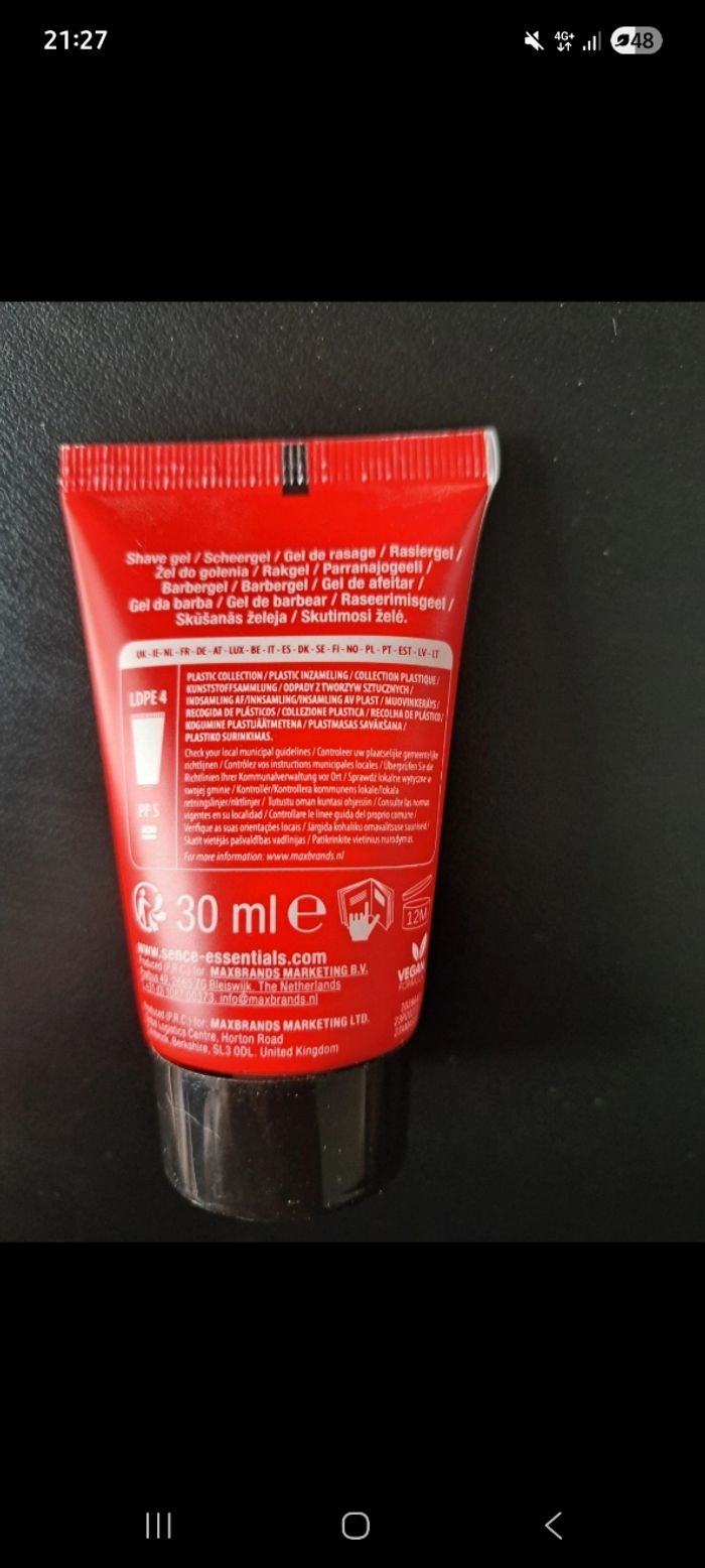 Gel de rasage - photo numéro 2