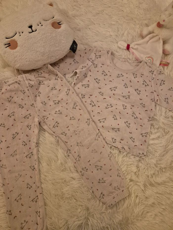 Pyjama hiver licorne