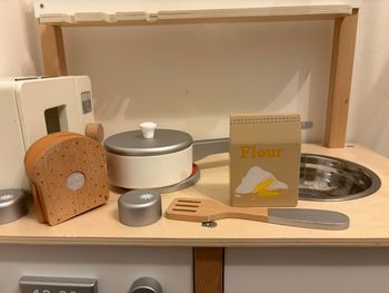 Cuisine en bois + accessoire