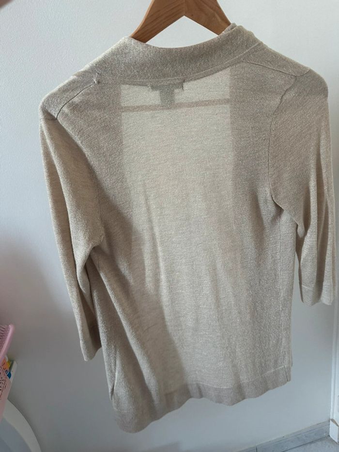 Tunique h&m beige pailletée - photo numéro 3