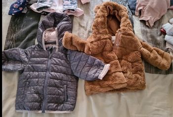 Lot manteaux fille
