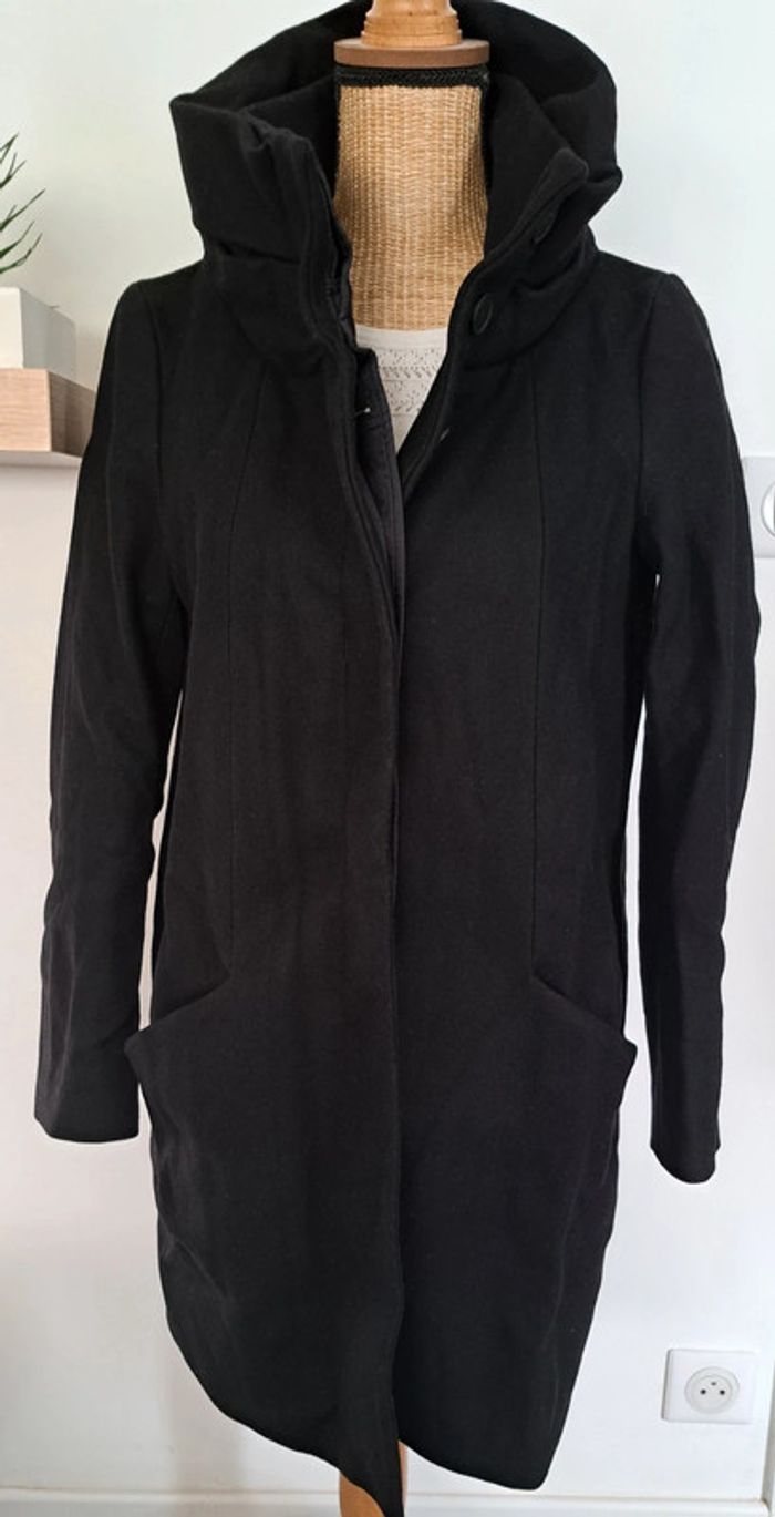 Manteau noir Zara - photo numéro 6