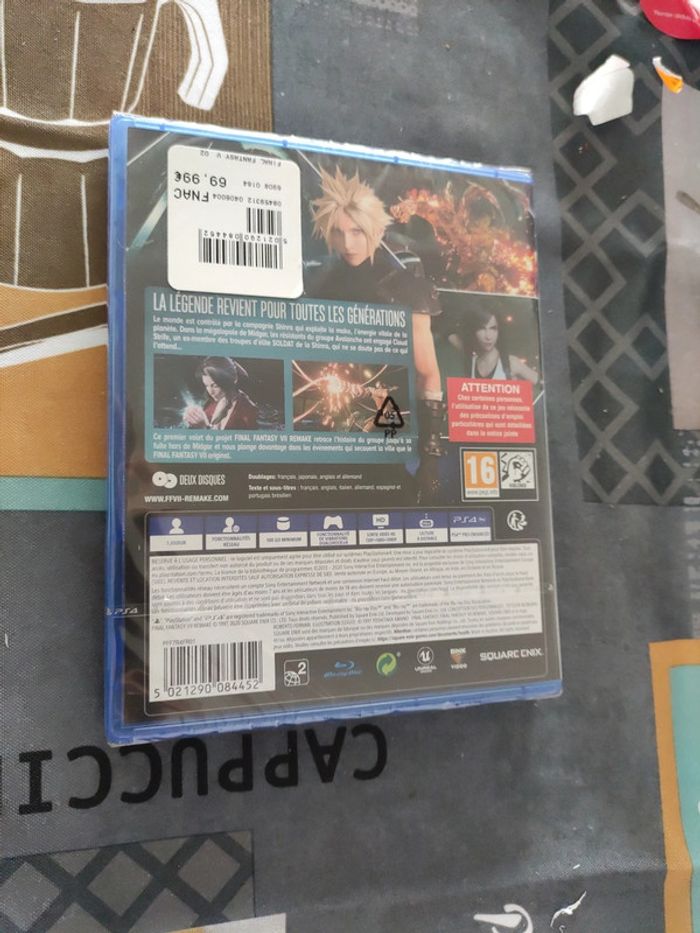 Final fantasy VII PlayStation 4 - photo numéro 2