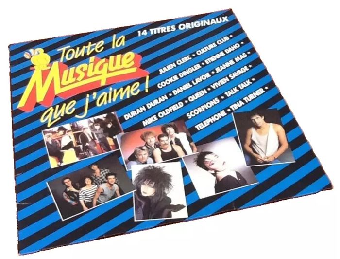 Vinyle 33 tours Toute la Musique que j' aime ! 14 titres originaux (1984)