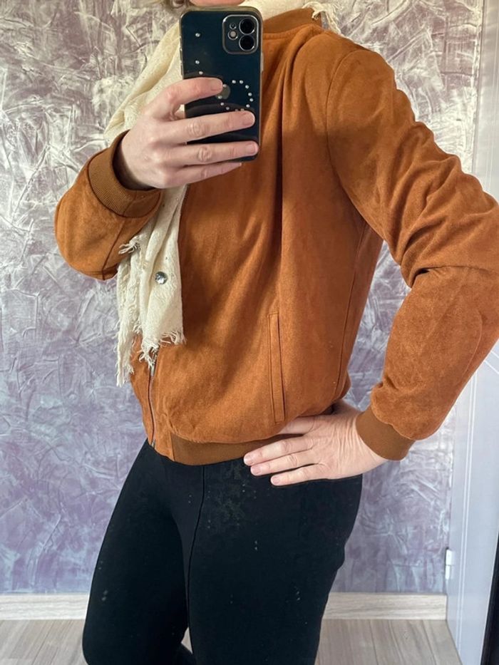 Veste caramel ultra confortable - photo numéro 4