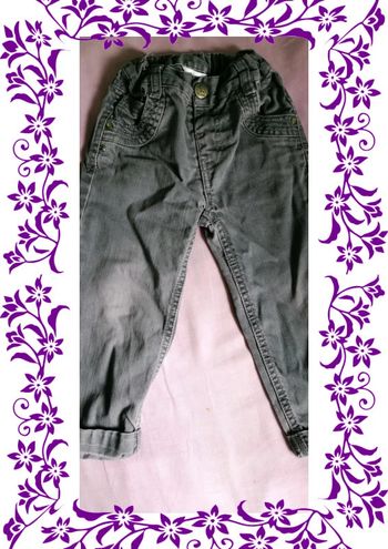 Jeans gris kidkanai