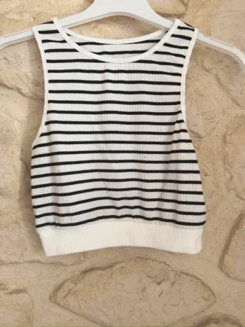 Top marinière Shein - Taille XS