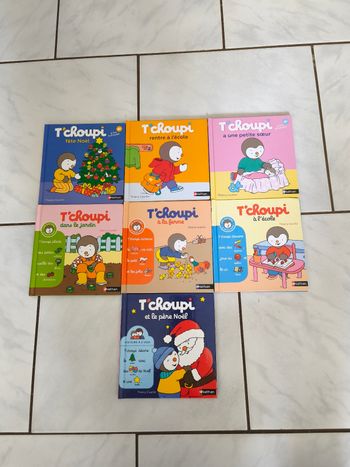 Livres de t'choupi ( Tchoupi ) 