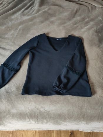 Blouse bleu marine M