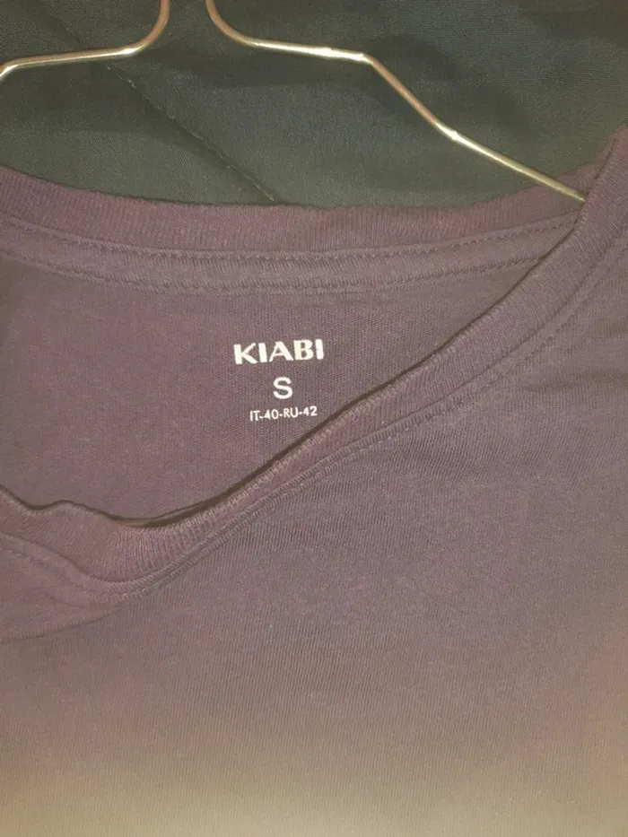 T shirt violet taille s - photo numéro 4
