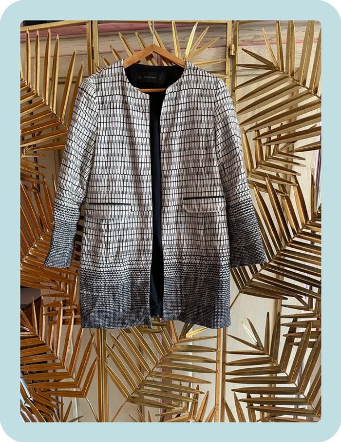 Veste longue Zara - photo numéro 2