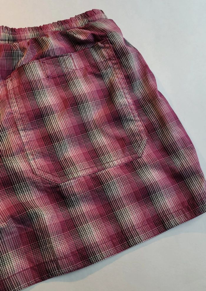 Short de bain Antony Morato à carreaux violet taille M en excellent état - photo numéro 6
