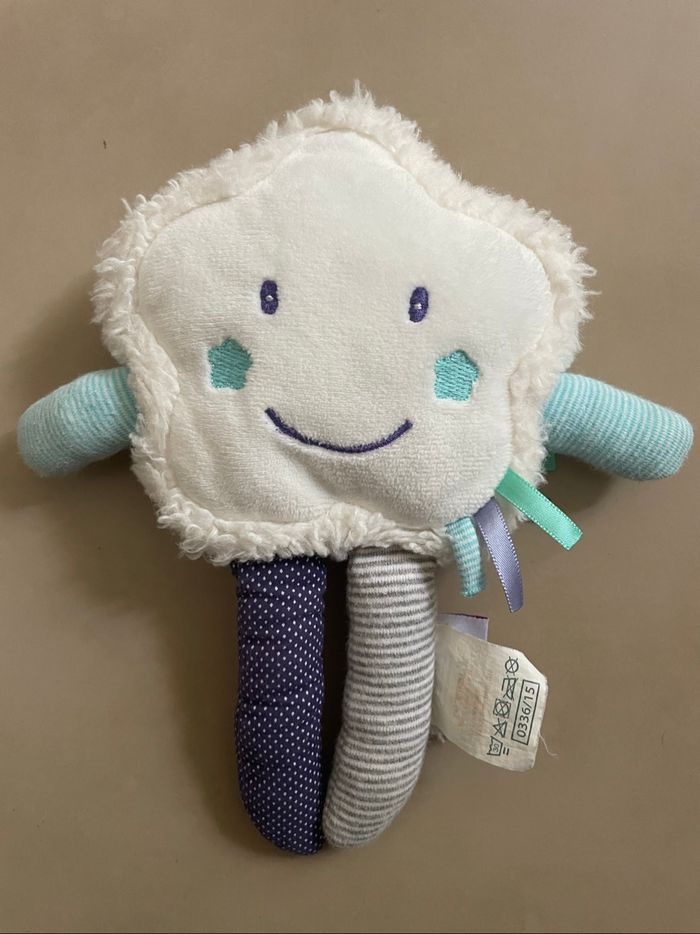 Doudou bébé étoile Luc et Léa - photo numéro 2