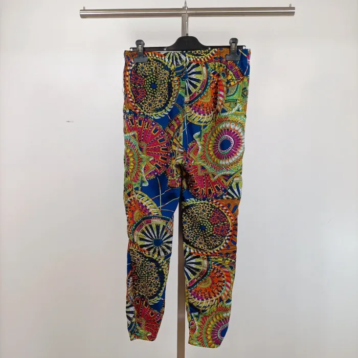 Pantalon fluide coloré imprimé mandala Daphnea Taille S A391 - photo numéro 9