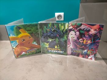 3 classeurs pour 540 cartes Pokémon
