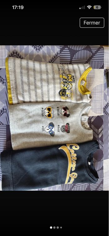 Lot de 3 sweat 2 ans