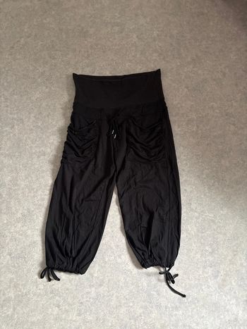 pantacourt sarouel noir