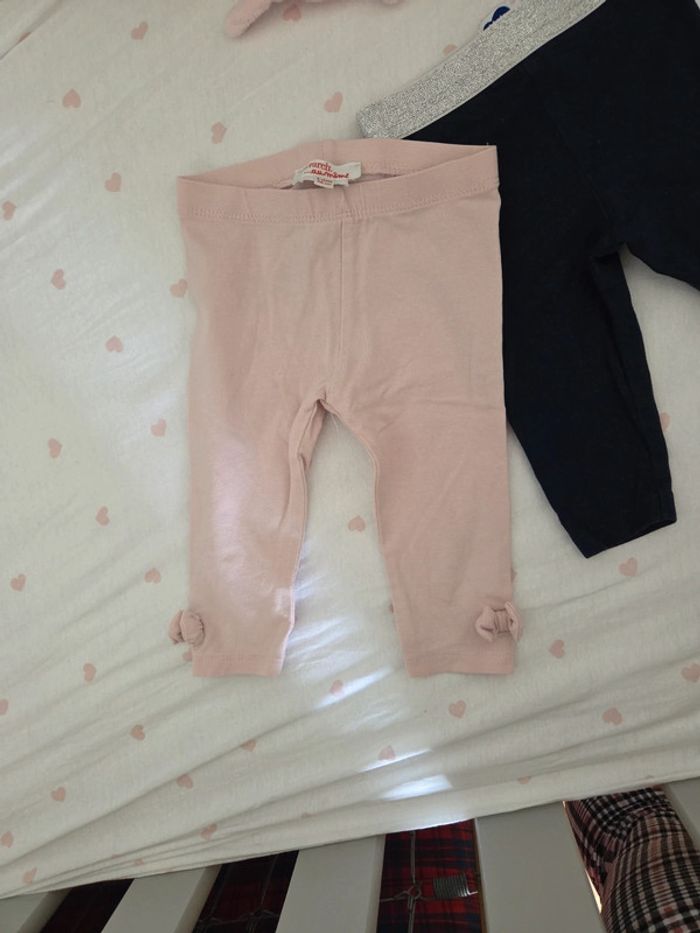 Lot legging 6 mois fille - photo numéro 3