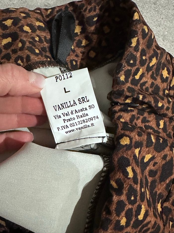 Pantalon léopard 🐆 marron et noir taille L boutique indépendante - photo numéro 3