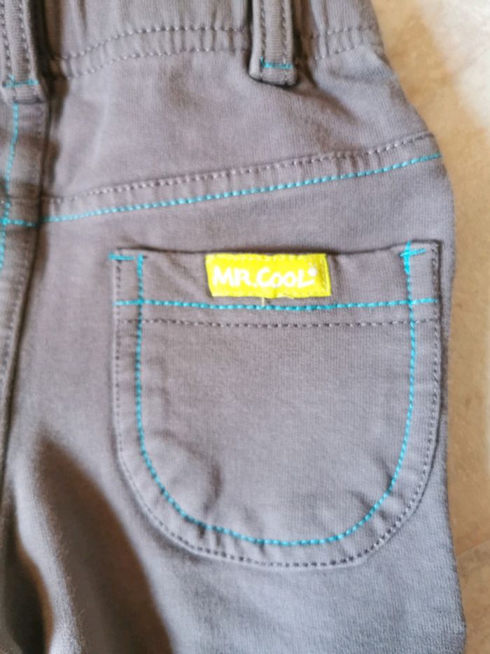 Pantalon gris bébé garçon 4-6 mois neuf - photo numéro 4