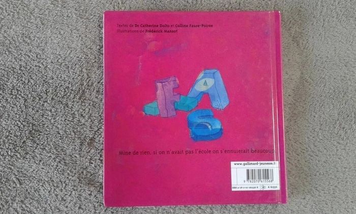Livre pour enfant - 'La maternelle ' Collection Mine de rien. Dr Catherine Dolto - photo numéro 2