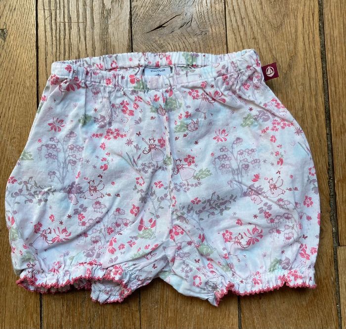 Bloomer / short Petit Bateau 12 mois fleuri - photo numéro 4