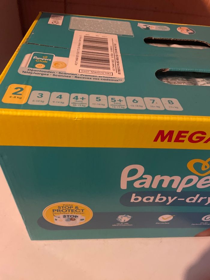 Couche Pampers taille 2 - photo numéro 2