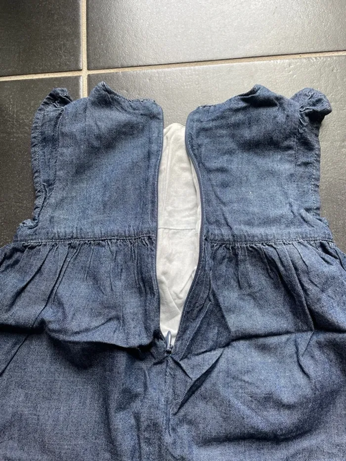Ensemble robe jeans 2culottes - photo numéro 6