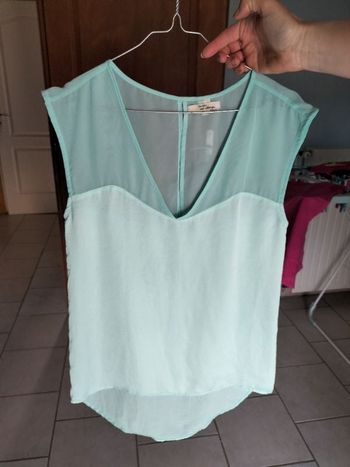 Débardeur vert clair M