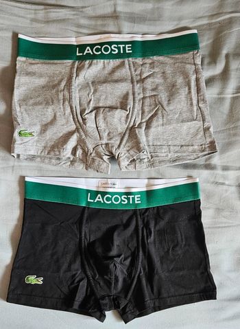 Lot de 2 caleçons Lacoste - Taille L - Neuf