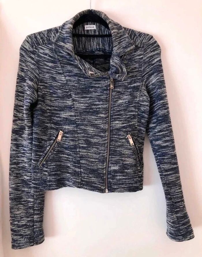Veste bleue grise Femme Pimkie - photo numéro 3