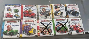 Lot de 8 livres p'tit garçon de fleurus (7 livres plus 1 gros livre)