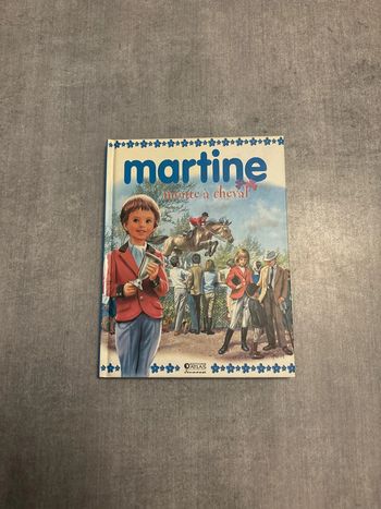 Livre Martine monte à cheval