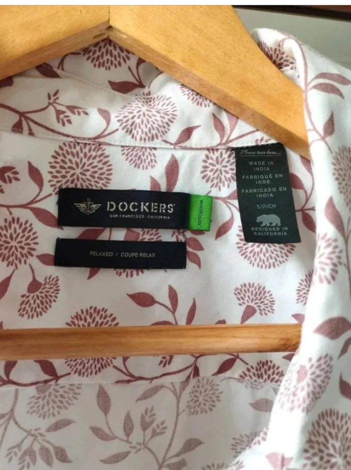 Chemise fleurie  - Dockers  - S -  Comme Neuve - photo numéro 4