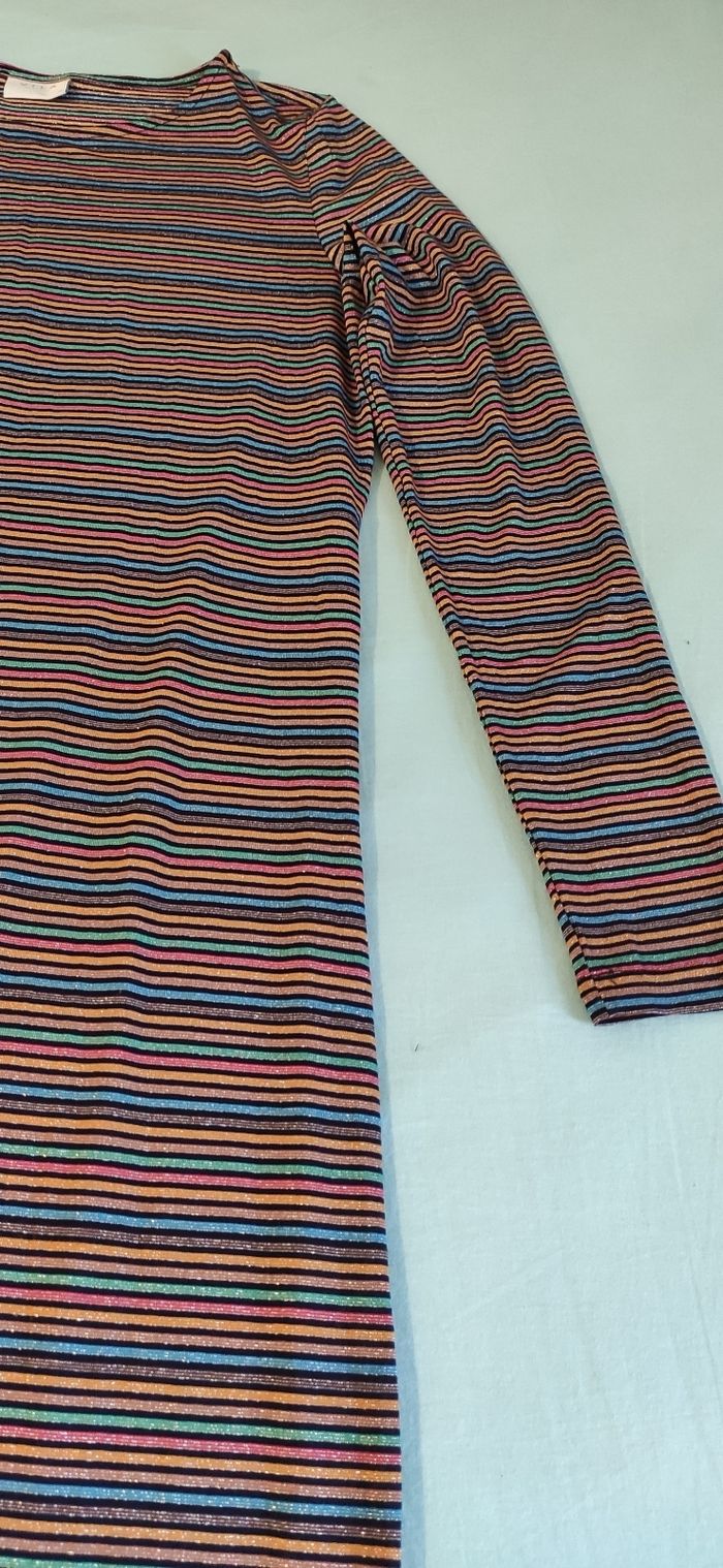 Robe longue femme paillettes taille XS - photo numéro 3